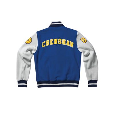 Quincy McCall 22 Crenshaw High School Basketball Varsity Letterman Jacket-Style Sweatshirt Class of 88
