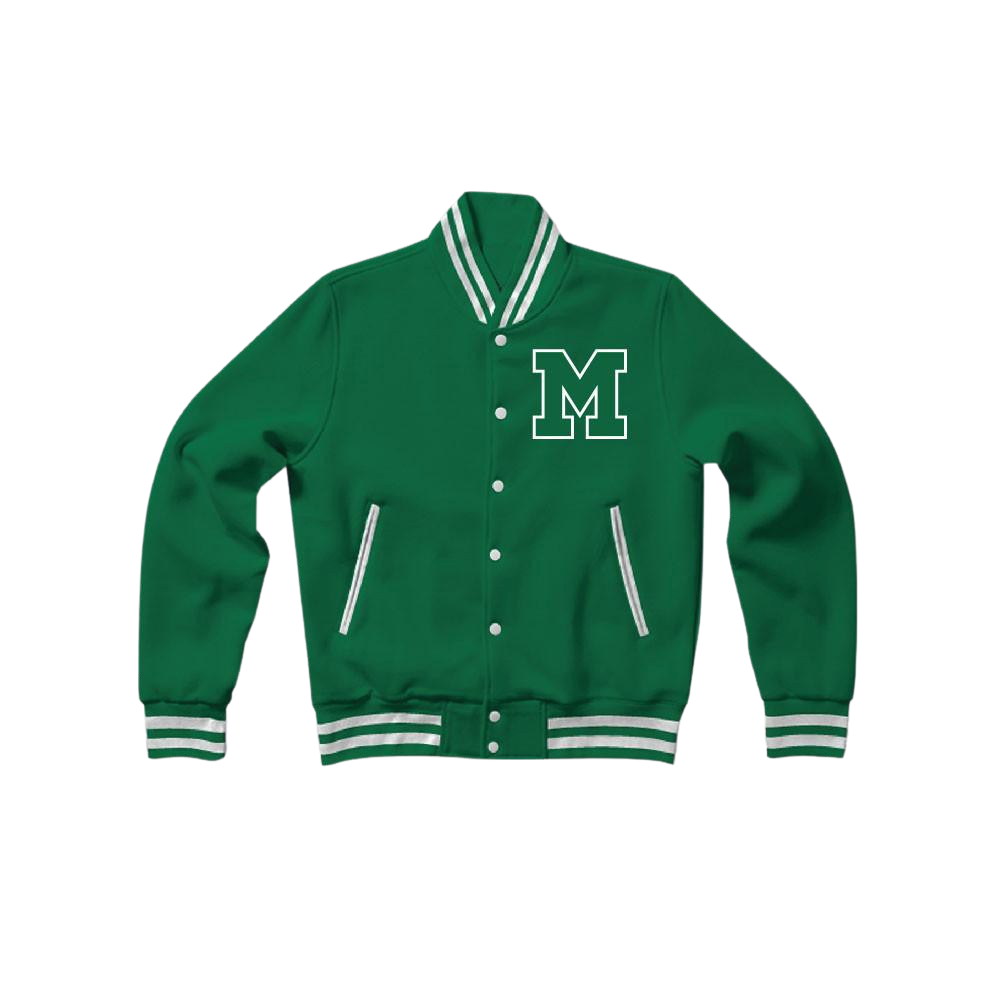Nate Ruffin Marshall University Varsity Letterman Jacket-Style Sweatshirt We Are Marshall