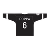 The Notorious B.I.G. 'Poppa' 6 Junior M.A.F.I.A. Black Hockey Jersey