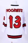 Jason Vorhees 13 Friday The 13th White Hockey Jersey