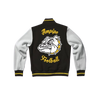 All The Right Moves Ampipe Bulldogs High School Football Varsity Letterman Jacket-Style Sweatshirt