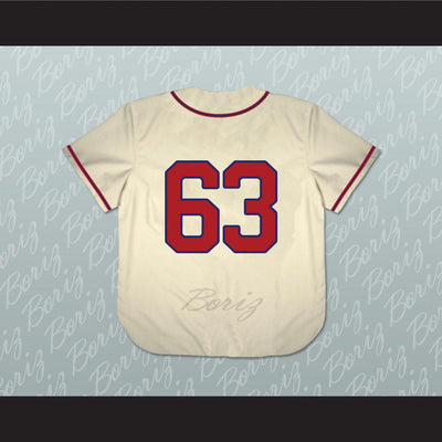 1963 Billings Mustangs Baseball Jersey Any Player or Number Stitch Sewn - borizcustom