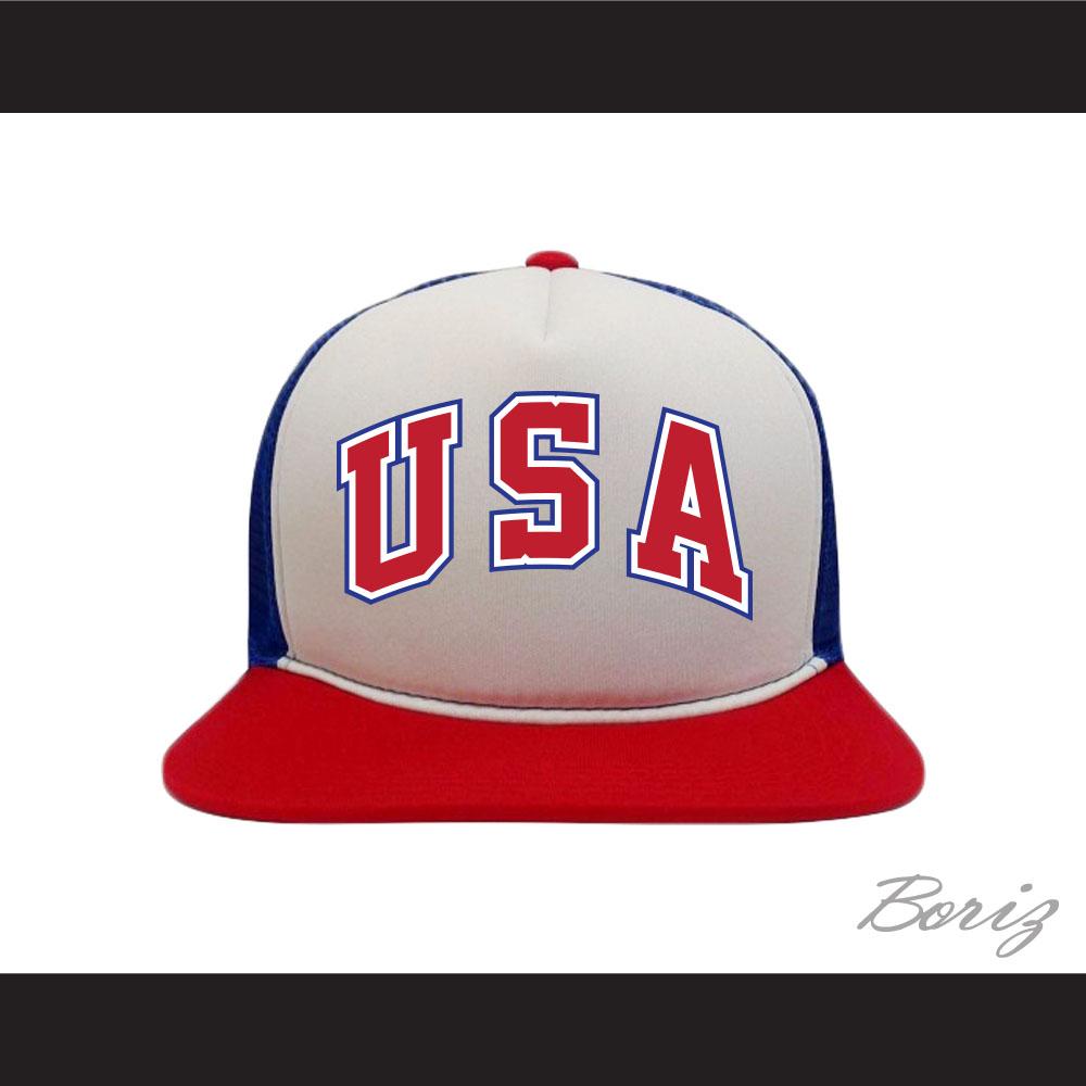 1984 USA Team Red White and Blue Baseball Hat
