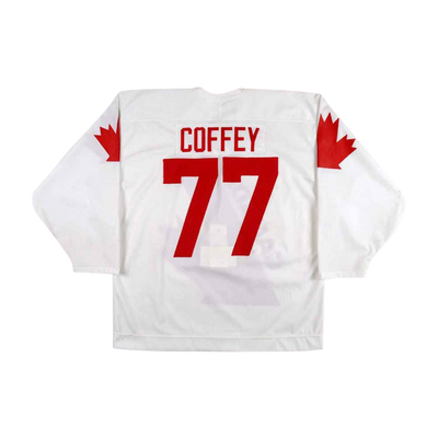 1987 Paul Coffey 77 Team Canada Canada Cup Hockey Jersey