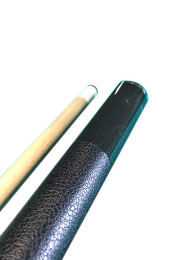 Billiards Black Leather Grip Pool Cue Stick Majestic Series inlaid Model Panther