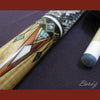 Boriz Billiards Snake Skin Grip Pool Cue Stick Original Inlays New - borizcustom