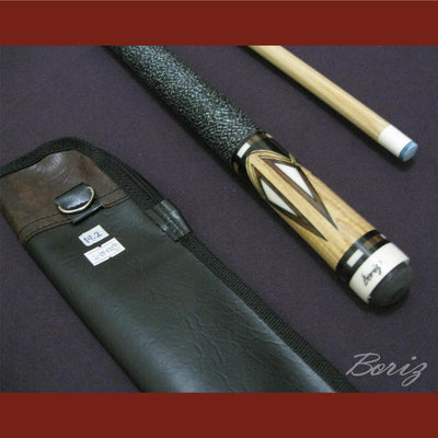 Boriz Billiards Linen Grip Pool Cue Stick Original Inlays New - borizcustom