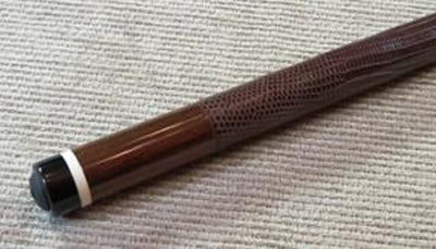 Boriz Billiards Black Leather Grip Pool Cue Stick Majestic Series inlaid JJ15