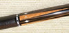 Boriz Billiards Black Leather Grip Pool Cue Stick Majestic FDog Series inlaid