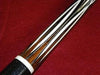 Boriz Billiards Black Leather Grip Pool Cue Stick Majestic  3J5D Series inlaid