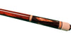 Billiards Black Leather Grip Pool Cue Stick Majestic Series inlaid Model KPOV
