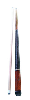 Billiards Black Leather Grip Pool Cue Stick Majestic Series inlaid Xerrs