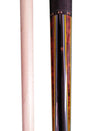 Boriz Billiards Black Leather Grip Pool Cue Stick Majestic Series inlaid Model X