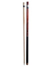 Billiards Black Leather Grip Pool Cue Stick Majestic Series inlaid Model ZV