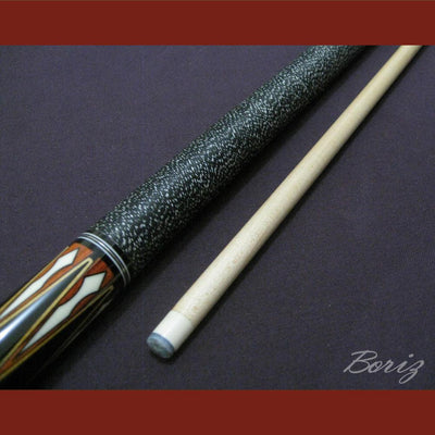 Boriz Billiards Linen Grip Pool Cue Stick Original Inlays New - borizcustom