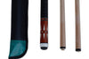 Boriz Billiards Black Leather Grip Pool Cue Stick Majestic  XXC Series