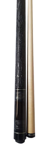 Boriz Billiards Black Leather Grip Pool Cue Stick Series inlaid elegantz