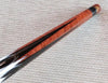 Boriz Billiards Black Leather Grip Pool Cue Stick Majestic Series inlaid WQQX