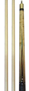Billiards Black Leather Grip Pool Cue Stick Majestic Series inlaid XVVX