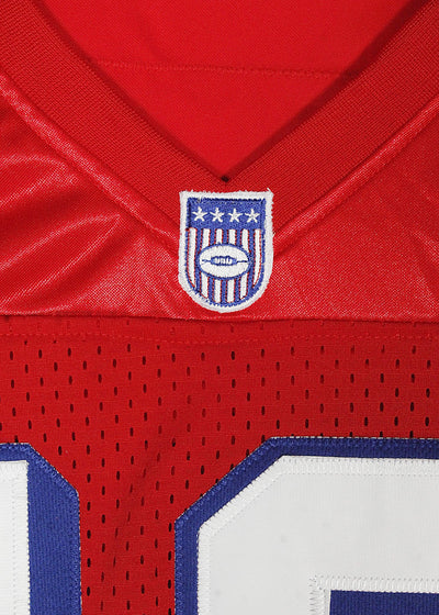 Keanu Reeves Shane Falco 16 Washington Sentinels Home Football Jersey The Replacements Includes League Patch