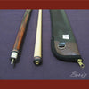 Boriz Billiards Brown Snake Skin Grip Pool Cue Stick Original Inlays New - borizcustom