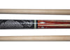 Boriz Billiards Black Leather Grip Pool Cue Stick Majestic  5M5A Series inlaid