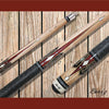 Boriz Billiards Pool Cue Stick Classic Style Linen Grip AB 164