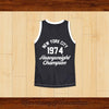 Boxer Muhammad Ali Basketball Jersey NYC 1974 Heavyweight Champion by Morrissey&Macallan - borizcustom