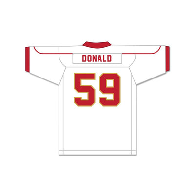 Aaron Donald 59 Penn Hills High School Indians White Football Jersey