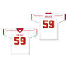 Aaron Donald 59 Penn Hills High School Indians White Football Jersey