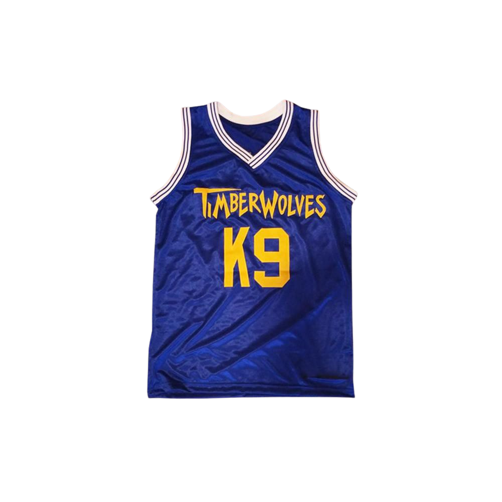 Air K9 Timberwolves Blue Basketball Jersey