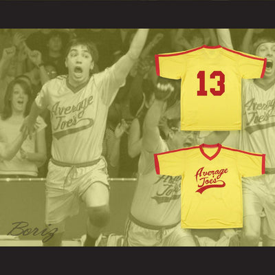 Justin Long Justin Redman 13 Average Joe's Dodgeball Jersey - borizcustom - 3