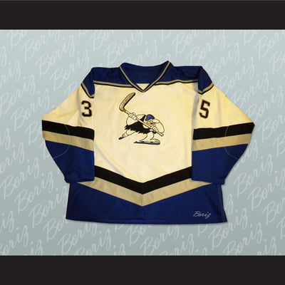 B.C. Icemen Oile Sundstrom 35 Hockey Jersey Stitch Sewn NEW Any Size or Player - borizcustom