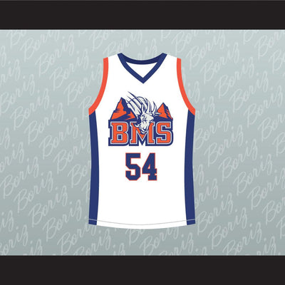 Thad Castle 54 Blue Mountain State Goats Basketball Jersey Stitch Sewn - borizcustom