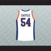 Thad Castle 54 Blue Mountain State Goats Basketball Jersey Stitch Sewn - borizcustom - 2