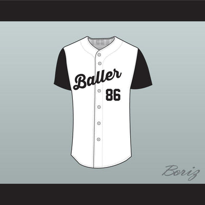 Baller Baseball Jersey Stitch Sewn Any Player or Number New - borizcustom