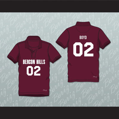 Vernon Boyd 02 Beacon Hills Cyclones Polo Shirt Teen Wolf - borizcustom - 3