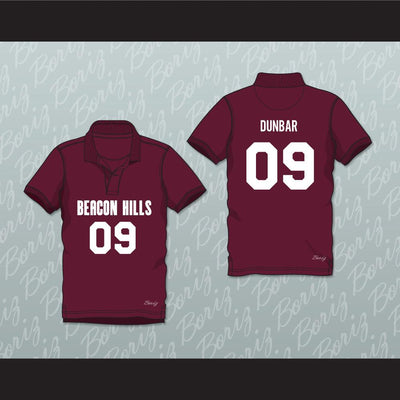 Liam Dunbar 09 Beacon Hills Cyclones Polo Shirt Teen Wolf - borizcustom