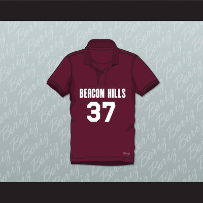 Jackson Whittemore 37 Beacon Hills Cyclones Polo Shirt Teen Wolf - borizcustom