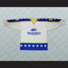 Bosnia & Herzegovina National Team White Hockey Jersey Any Player or Number - borizcustom
