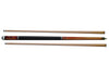 Boriz Billiards Black Leather Grip Pool Cue Stick Majestic WF1C Series inlaid