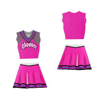 East Compton Clovers Cheerleader Uniform Bring It On colors