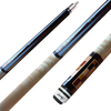 Boriz Billiards Black Leather Grip Pool Cue Stick Original Inlays New CD2