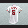 Cal Ripken Jr 5 Rochester Red Wings Baseball Jersey Stitch Sewn New - borizcustom