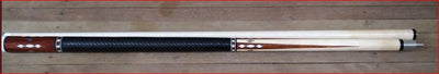 Boriz Billiards Black Leather Grip Pool Cue Stick Majestic  FB3C Series inlaid