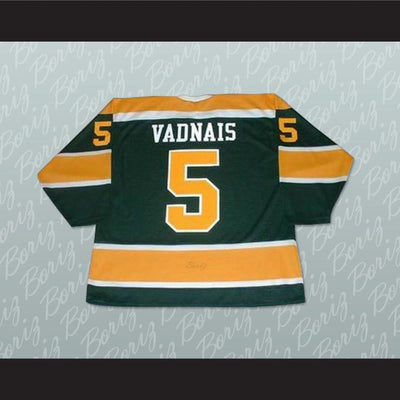 Carol Vadnais 5 California Golden Seals Hockey Jersey Stitch Sewn New - borizcustom