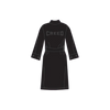 Adonis 'Creed' Johnson Black Satin Full Boxing Robe with Hood Creed II