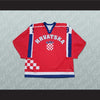 Croatia Hockey Jersey Stitch Sewn Any Player or Number - borizcustom