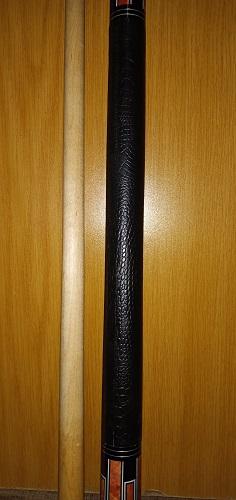Boriz Billiards Black Leather Grip Pool Cue Stick Majestic FXMV Series inlaid