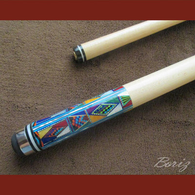 Boriz Billiards Cue Stick Original Inlay Artwork 052 - borizcustom